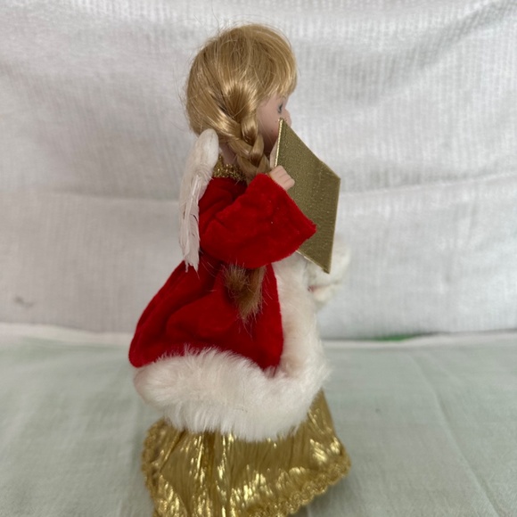 Vintage Angel, Tree Topper, Angel with braids. - Picture 2 of 6